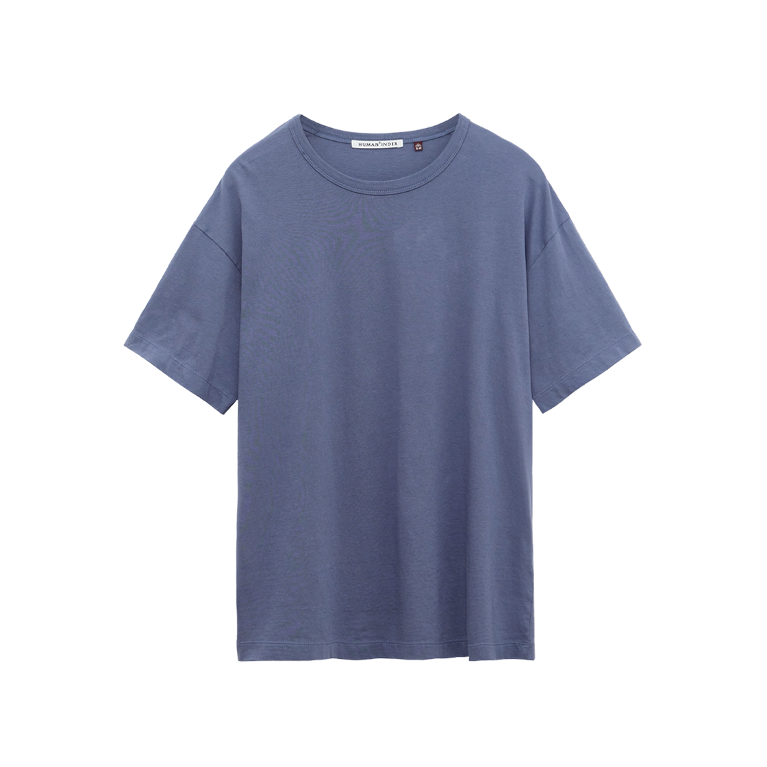 폴리테루 휴먼인덱스 휴먼 베이시카 티셔츠 라이트 블루(Polyteru Human Index Human Basica T-Shirt Light Blue)