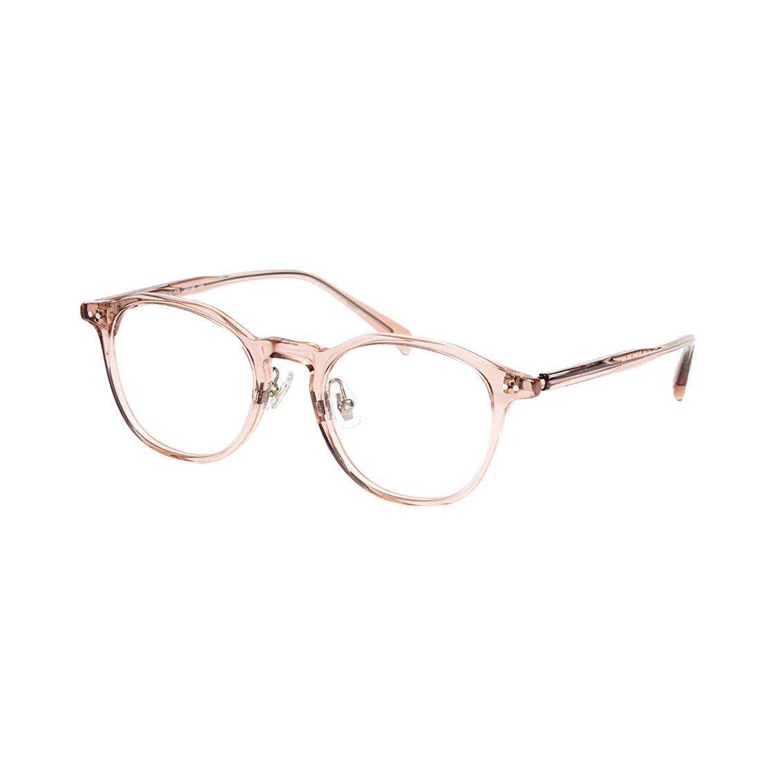 테츠오아이웨어 디어 안경테 C3 핑크 크리스탈(TETSUO EYEWEAR Dear C3 Pink Crystal) - 2