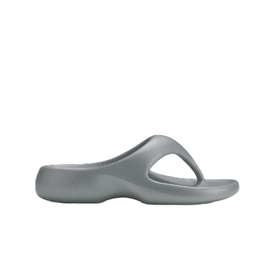 (W) GU 컴피 통 샌들 실버((W) GU Comfy Thong Sandals Silver)