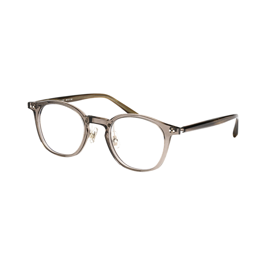 테츠오아이웨어 브리즈 안경테 C2 그레이 크리스탈(TETSUO EYEWEAR Breeze C2 Gray Crystal) - 2
