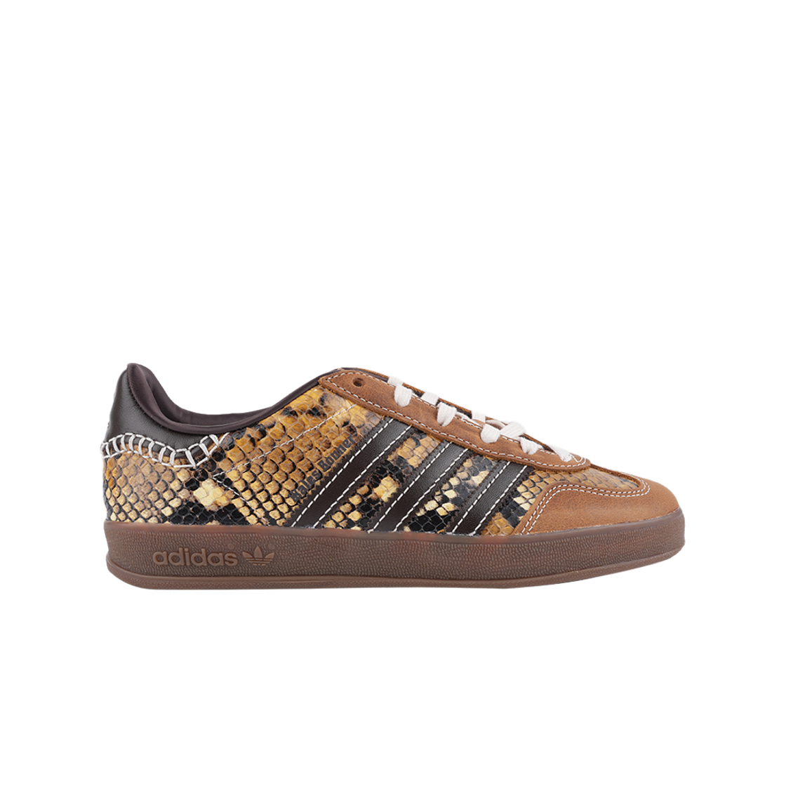 KK3641 [20% 쿠폰] Adidas x Wales Bonner Gazelle Snake Brown Dark Brown