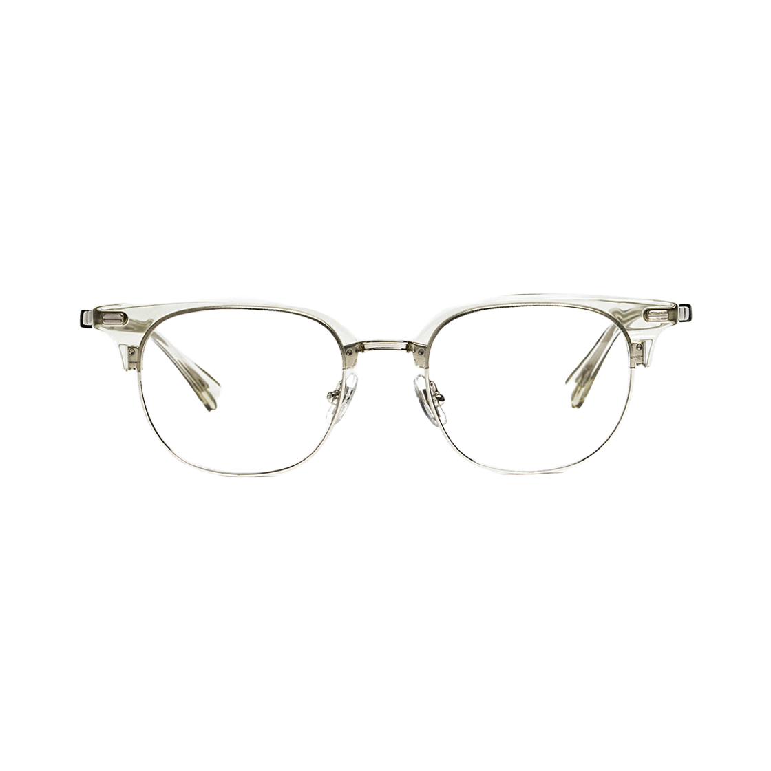 DC2026-023 TETSUO EYEWEAR Mark C4 Light gray & Silver