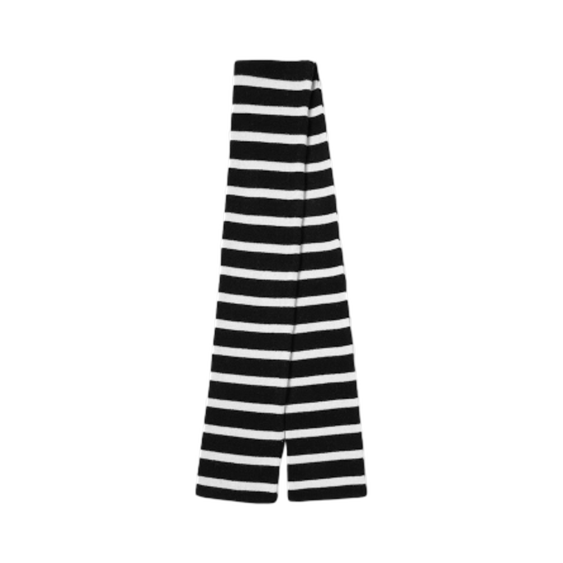 에잇세컨즈 캐시미어 블렌드 스트라이프 머플러 블랙(8seconds Cashmere Blend Stripe Muffler Black)