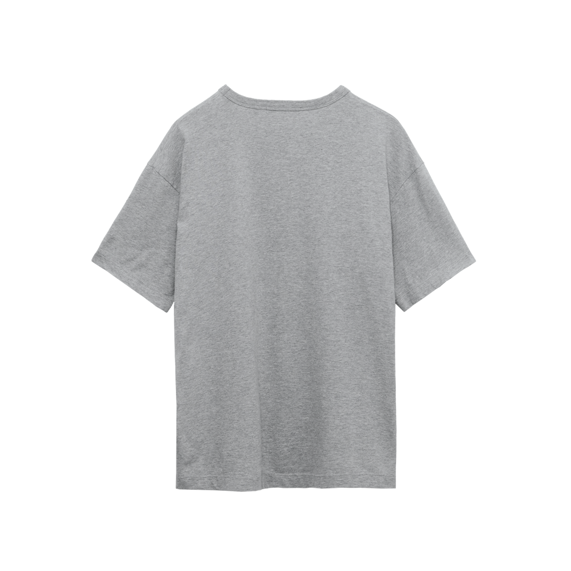 폴리테루 휴먼인덱스 휴먼 베이시카 티셔츠 멜란지 그레이(Polyteru Human Index Human Basica T-Shirt Melange Gray) - 2
