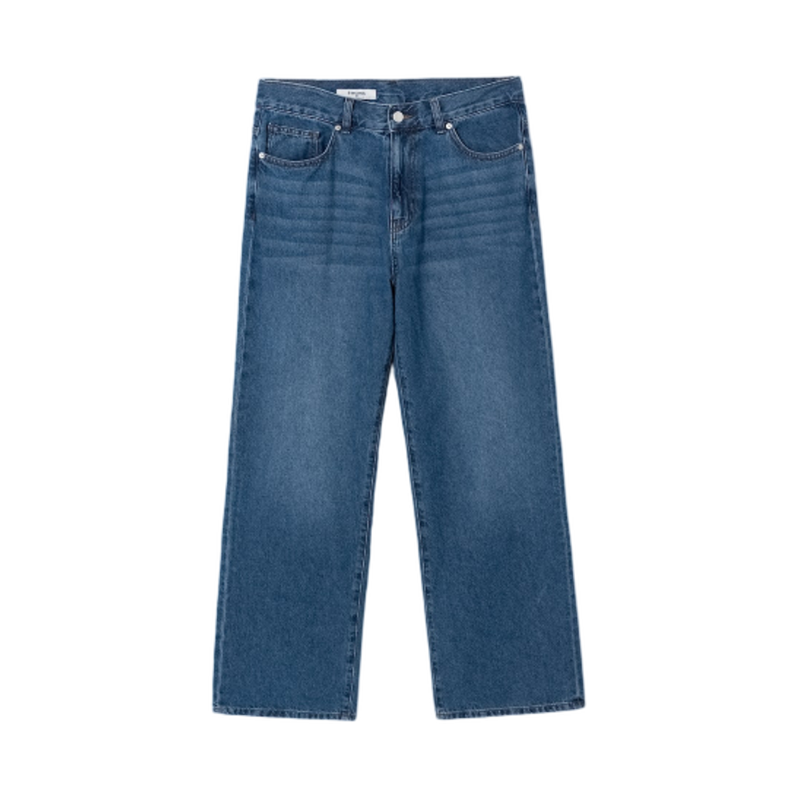 425321LP2P 8seconds Lightweight Essentials Wide Fit Denim Blue