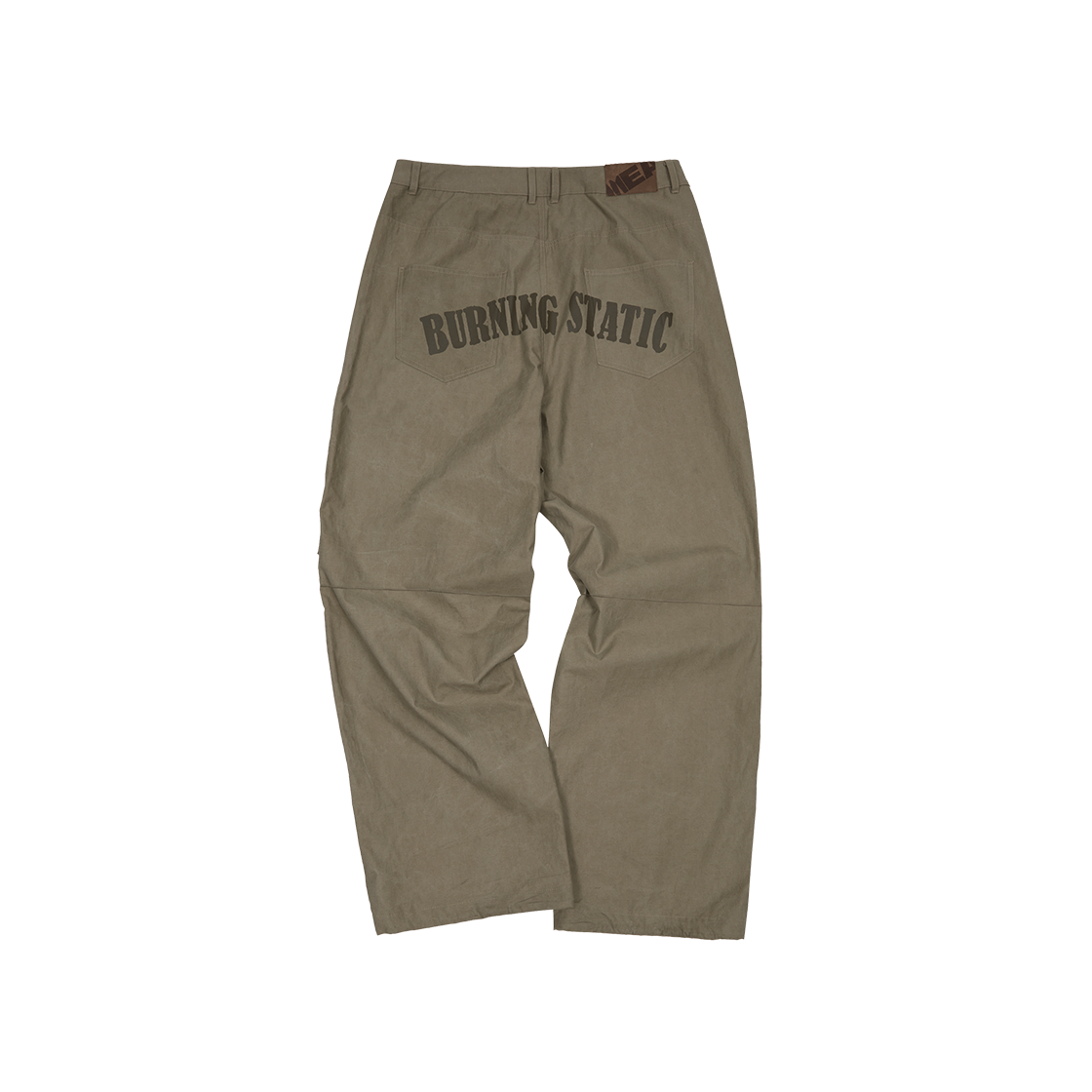 메아 스터디드 코튼 팬츠 베이지(Mea Studded Cotton Pants Beige)