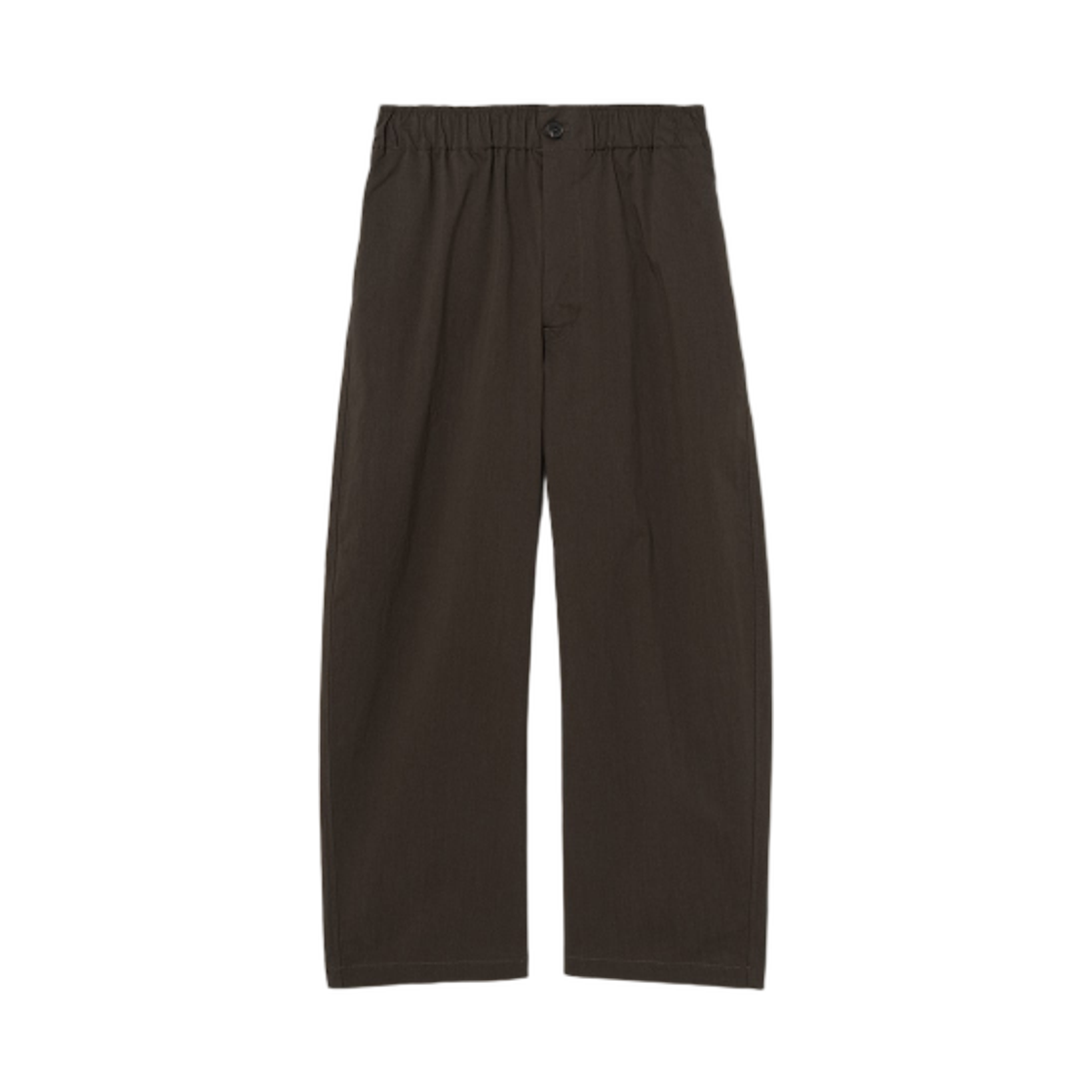 125421MQ3D (W) 8seconds Semi Curved Easy Pants Brown