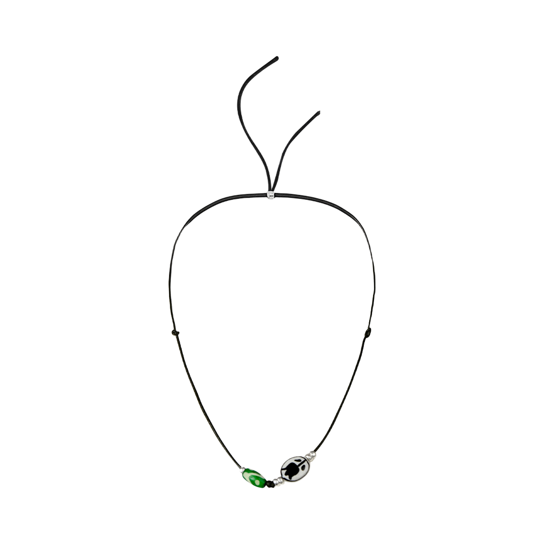 ACC 006_copy_copy THE ATHER SANCTUARY Waypoint Cord Necklace Black