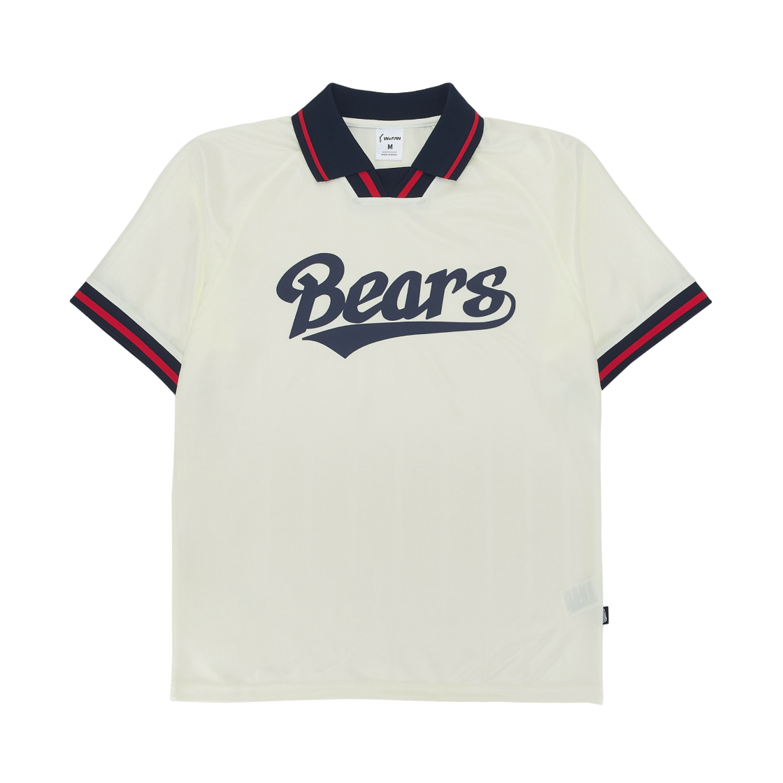 두산 베어스 베어스 헤리티지 블록코어 티셔츠 베이지(Doosan Bears Bears Heritage Bloke Core T-Shirt Beige) - 1