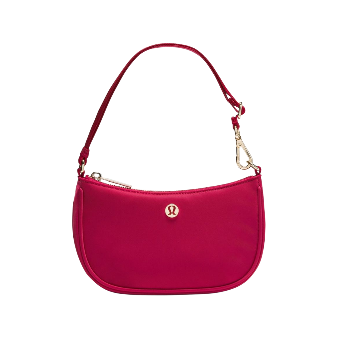 룰루레몬 시티 에센셜 미니 숄더백 1L 베리 럼블(Lululemon City Essentials Mini Shoulder Bag 1L Berry Rumble)