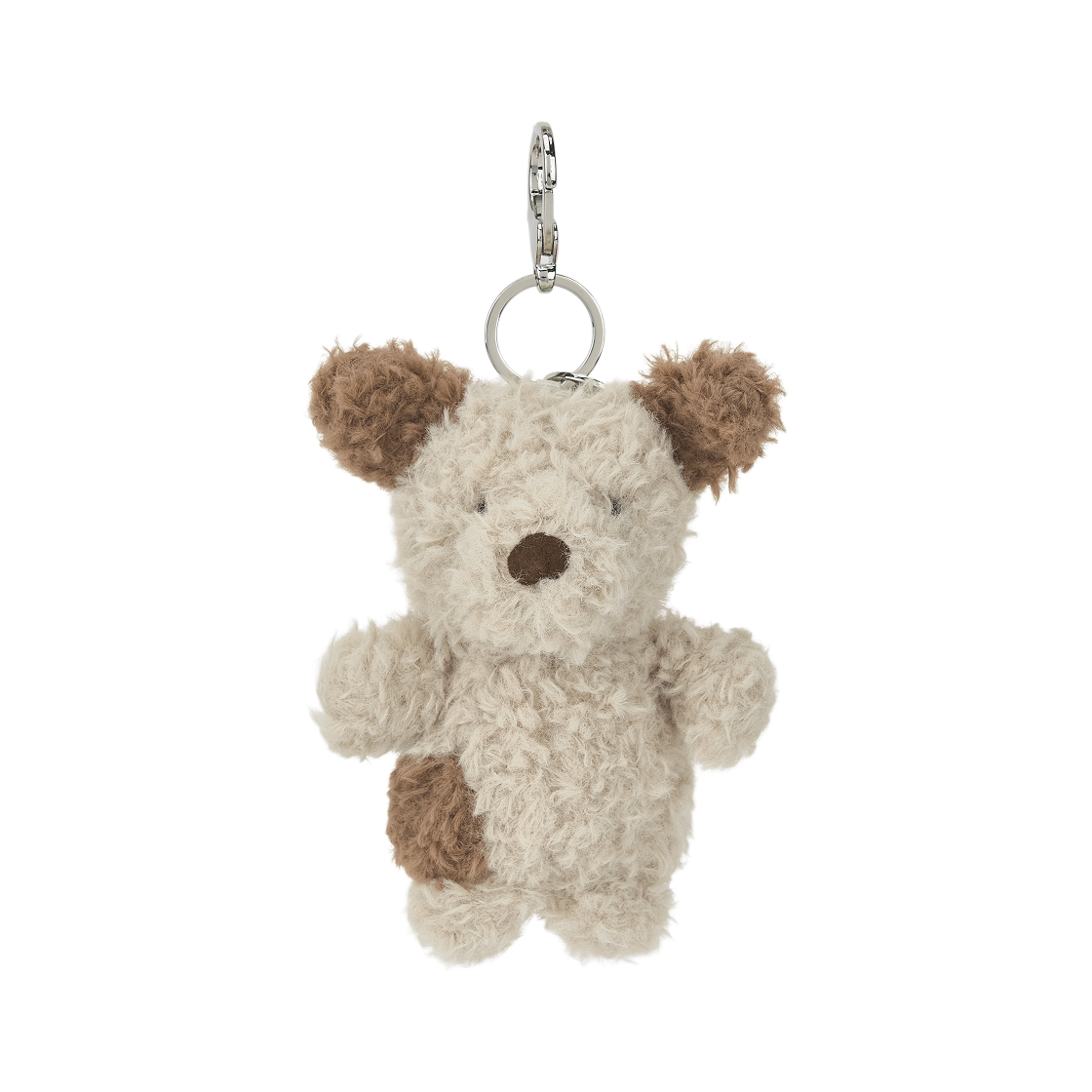 젤리캣 리틀 펍 백 참 누가 초콜릿(Jellycat Little Pup Bag Charm Nougat Chocolate)