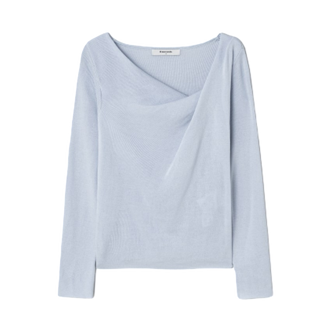 125351MQ8Q (W) 8seconds Shirring Transform Pullover Sky Blue