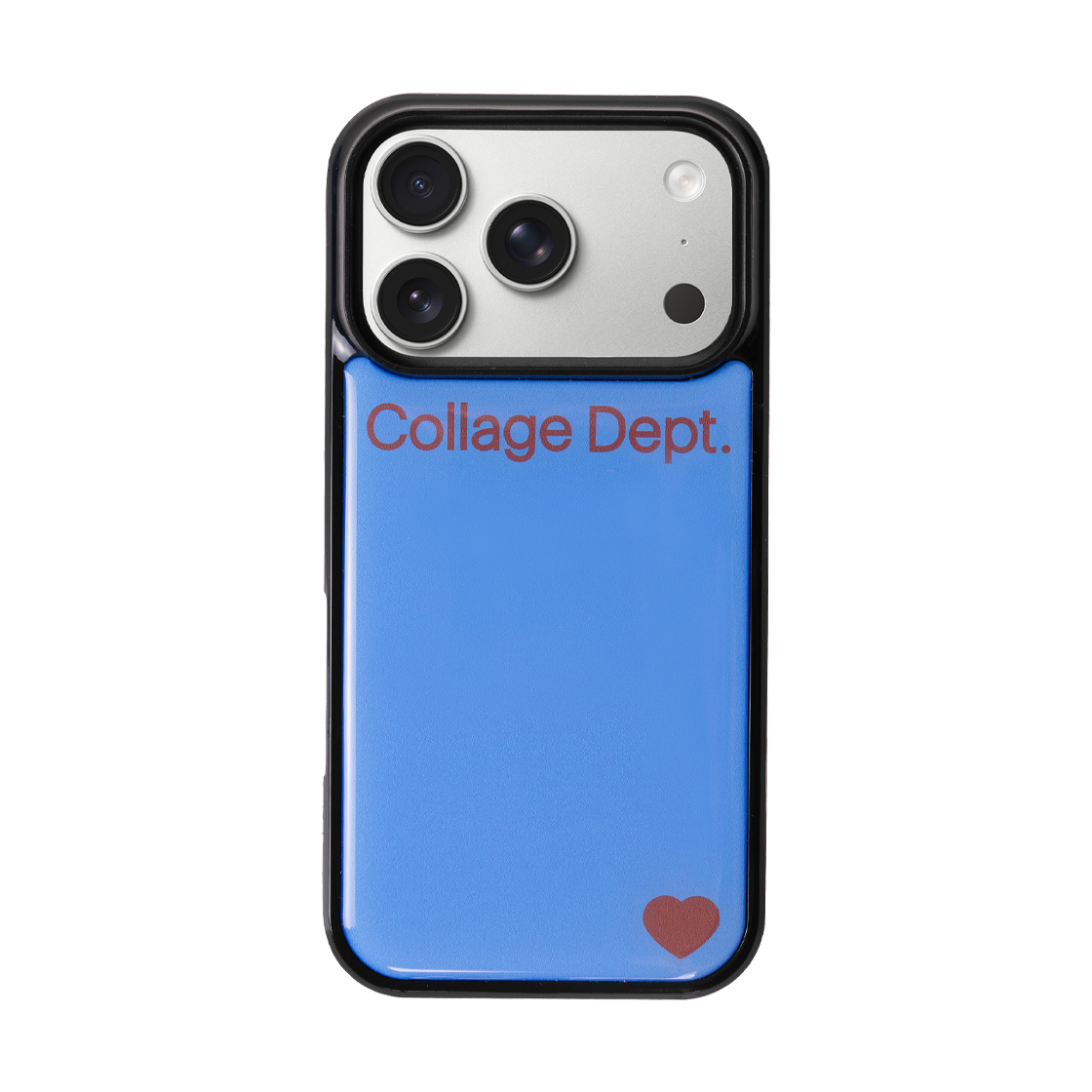 p27 COLLAGEVACANCE Collage Dept. Color Epoxy Case Blue