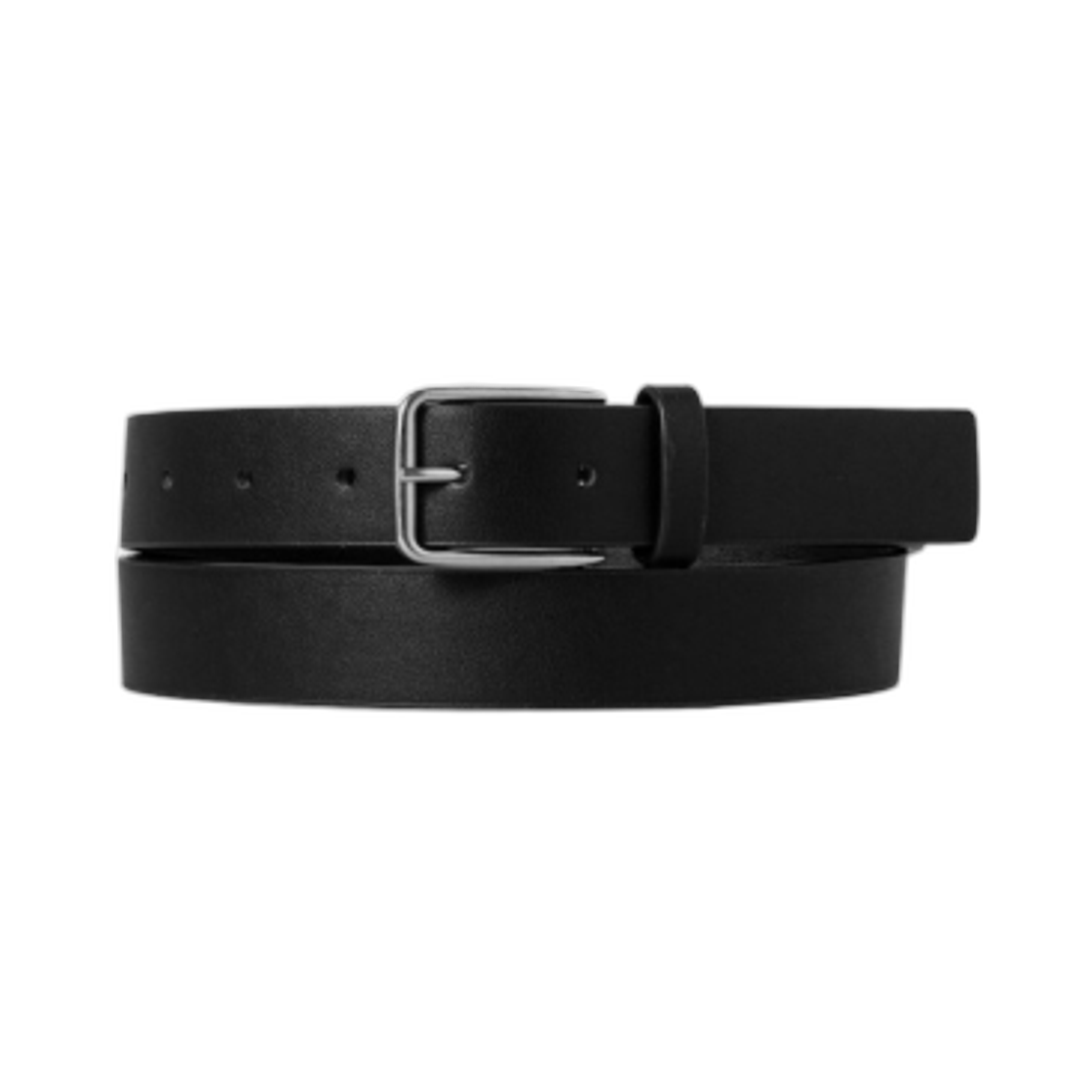 에잇세컨즈 30mm 글로시 버클 스퀘어 벨트 블랙(8seconds 30mm Glossy Buckle Square Belt Black)