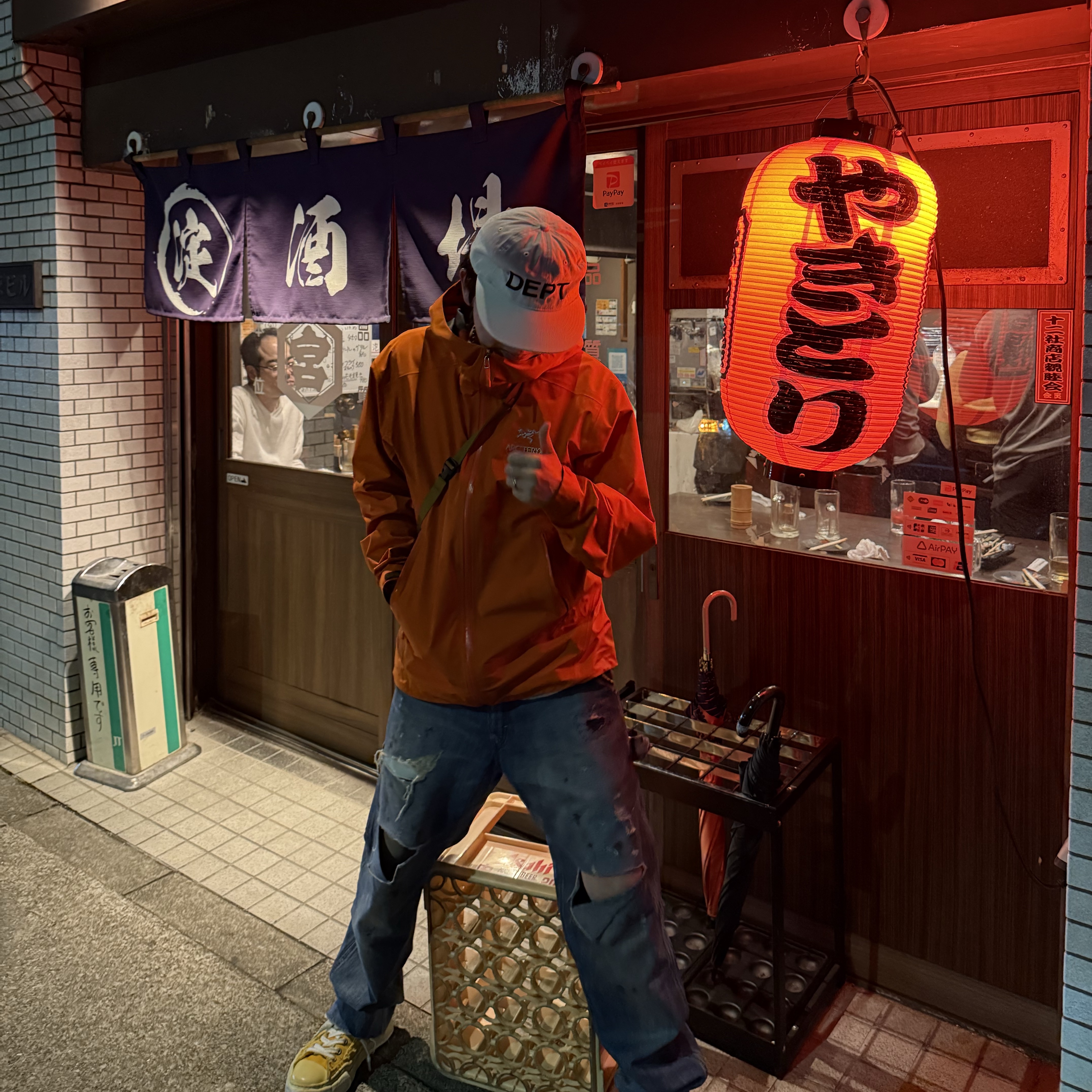 Gallery Dept. Logo Embroidered Cap White, Arc'teryx Beta LT Jacket Phenom 착용 스타일