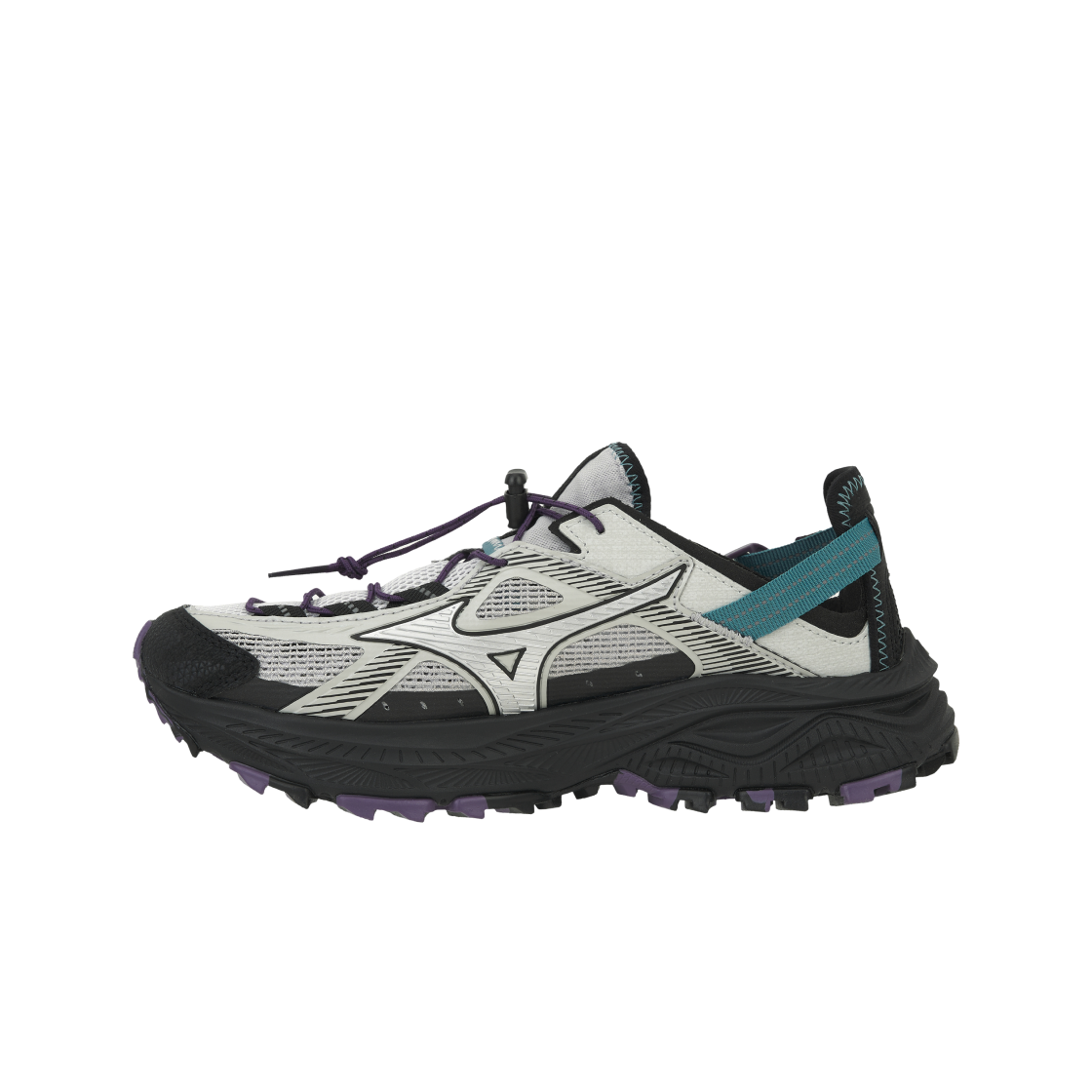 미즈노 레이서 트레일 SE V2 고프코어 실버 블랙(Mizuno Racer Trail SE V2 Gorpcore Silver Black) - 3