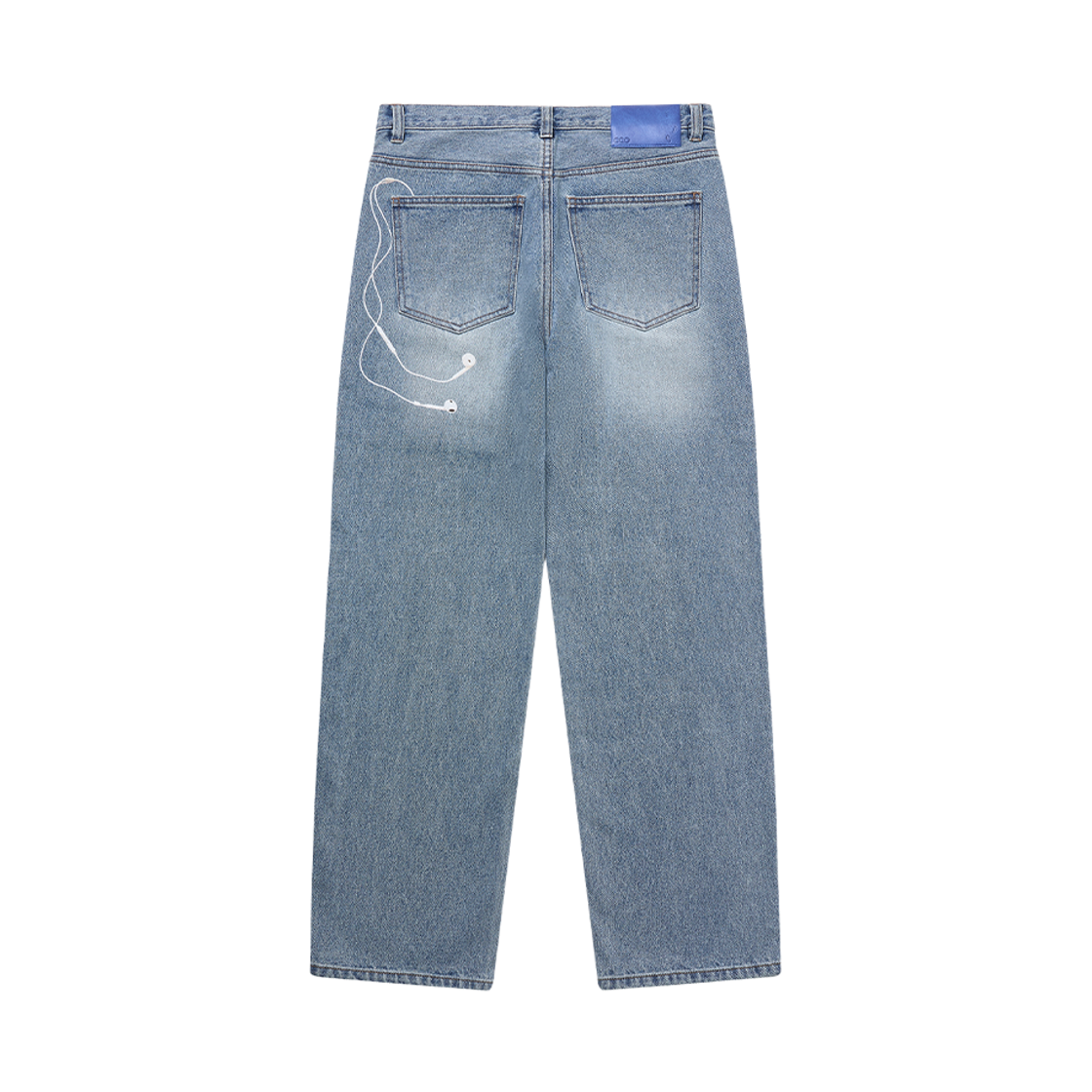 오큐오 오브제 12 이어폰 데님 라이트 인디고(OQO OBJE 12 Earphone Denim Light Indigo)