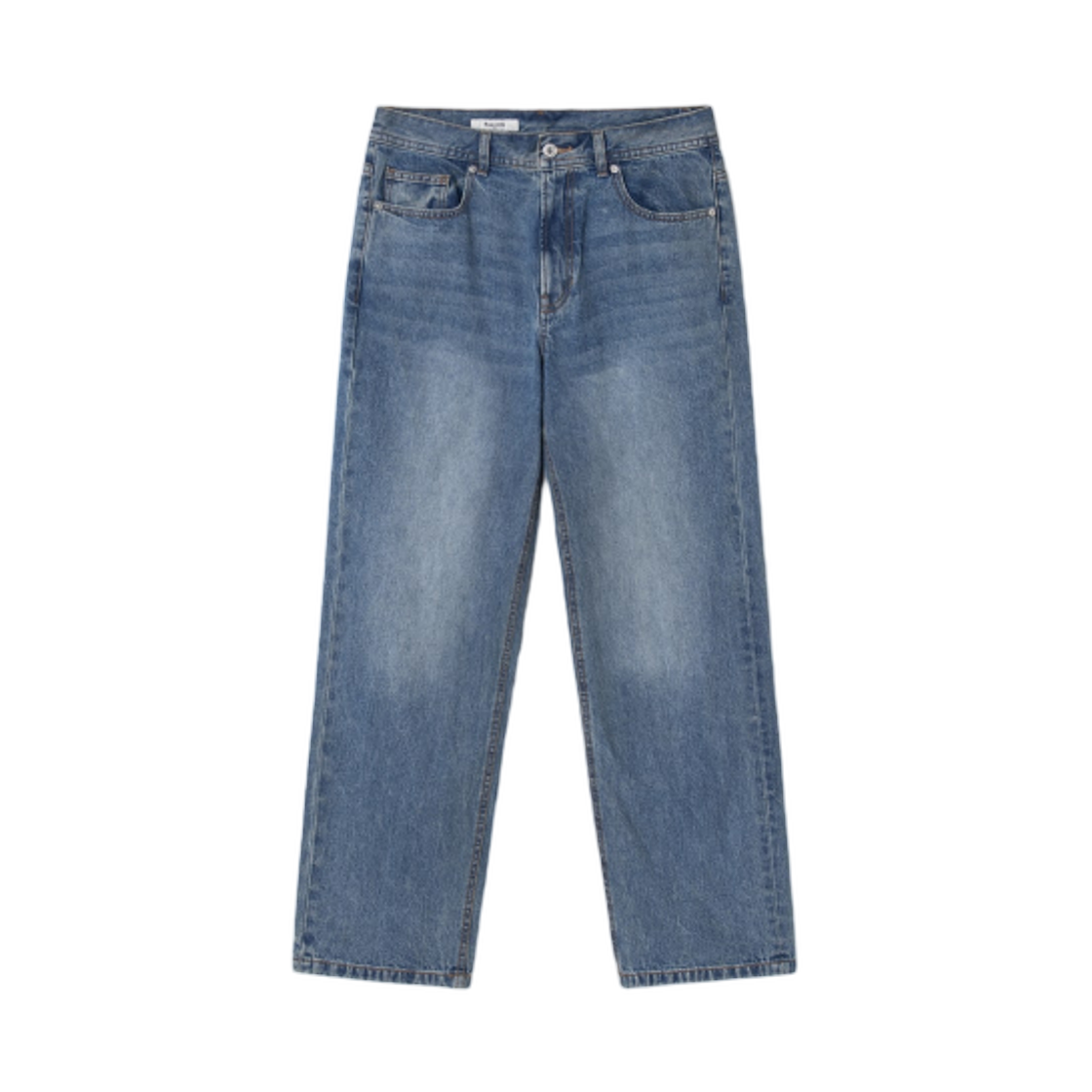 425121LPZP 8seconds Essentials Loose Tapered Fit Denim Pants Blue