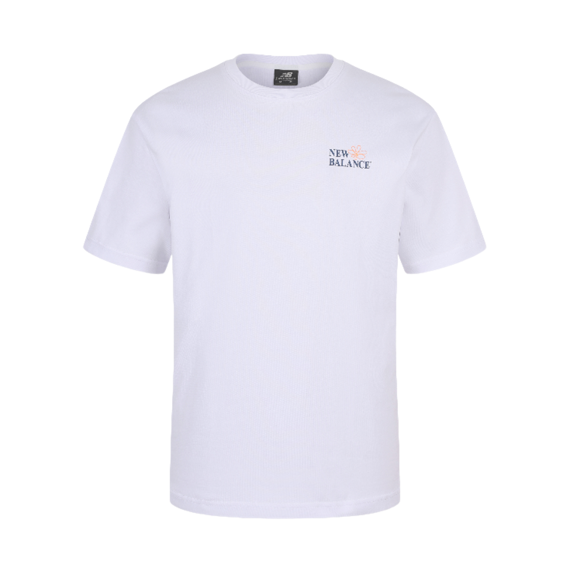 NBNEGCO204-10 New Balance Flower Illust T-Shirt White