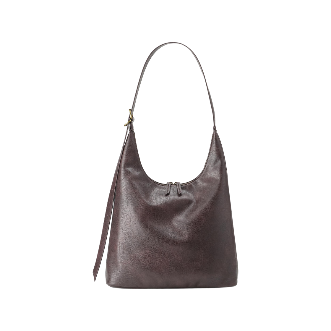 GU 투웨이 롱 벨트 백 브라운(GU 2-Way Long Belt Bag Brown)