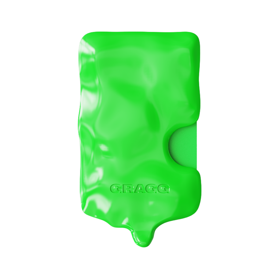 그래그 더블 레이어 맥세이프 카드 슬롯 네온 그린(GRAGG DOUBLE LAYERS MAGSAFE CARD SLOT - NEON GREEN)