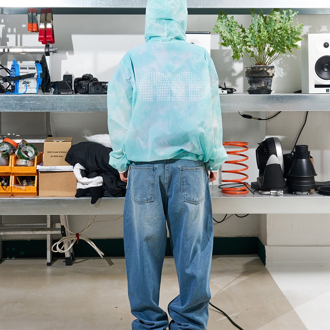 낫뉴 다이 쉘 자켓 아이스 민트(Not New Dye Shell Jacket Ice Mint) - 5