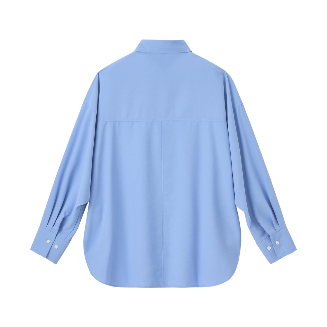 (W) GU 돌먼 슬리브 셔츠 블루((W) GU Dolman Sleeve Shirt Blue) - 2