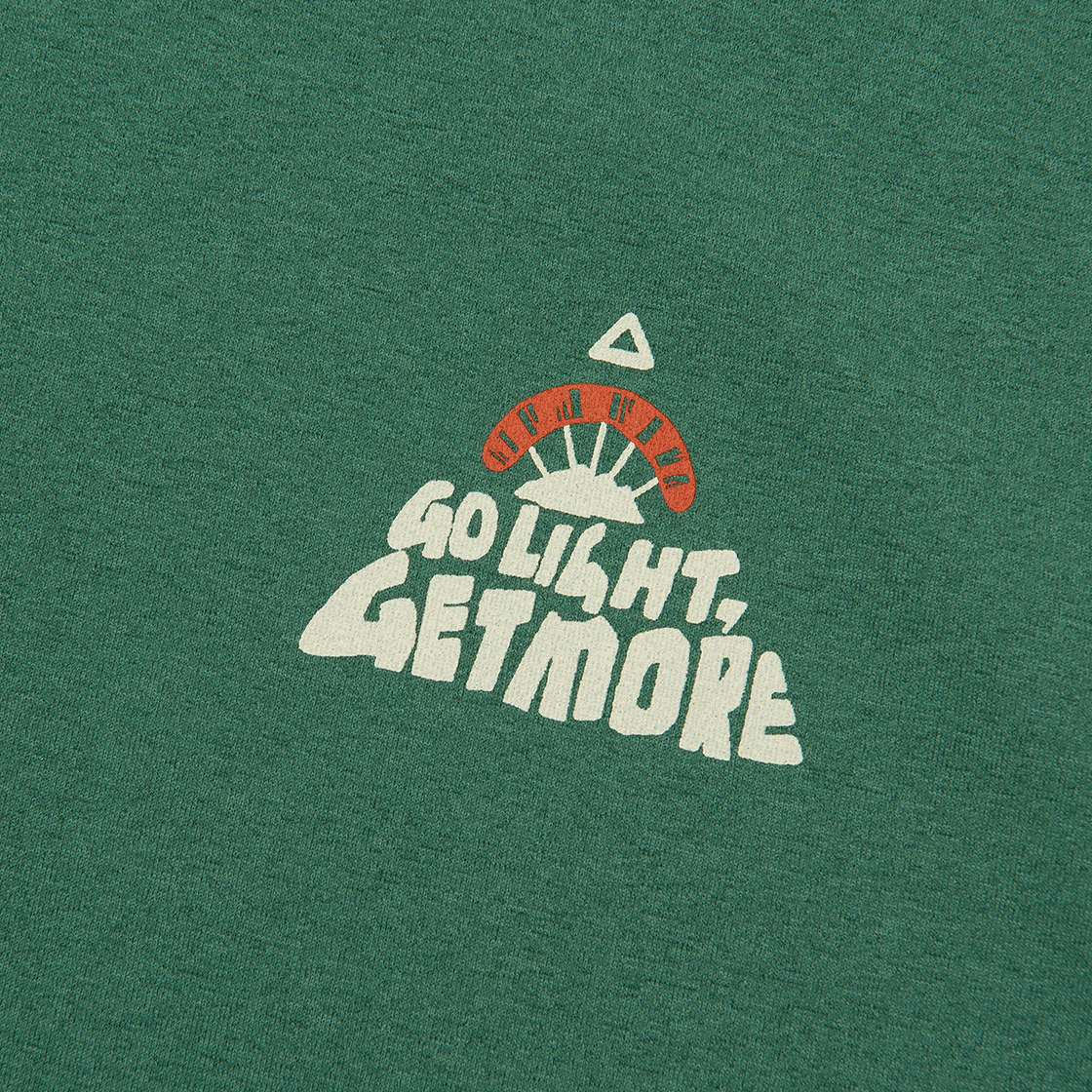 제로그램 x 산 타이거인더텐트 그래픽 티셔츠(ZEROGRAM x SANN Tiger In The Tent Backgraphic SS Green) - 3