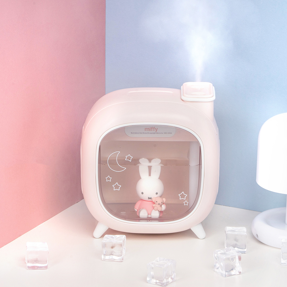 로이체 미피 듀얼 분사 저소음 LED 무드등 대용량 충전식 무선 가습기(Royche Miffy Wireless Humidifier with Dual Spray & LED Mood Light, Large Capacity Rechargeable) - 6