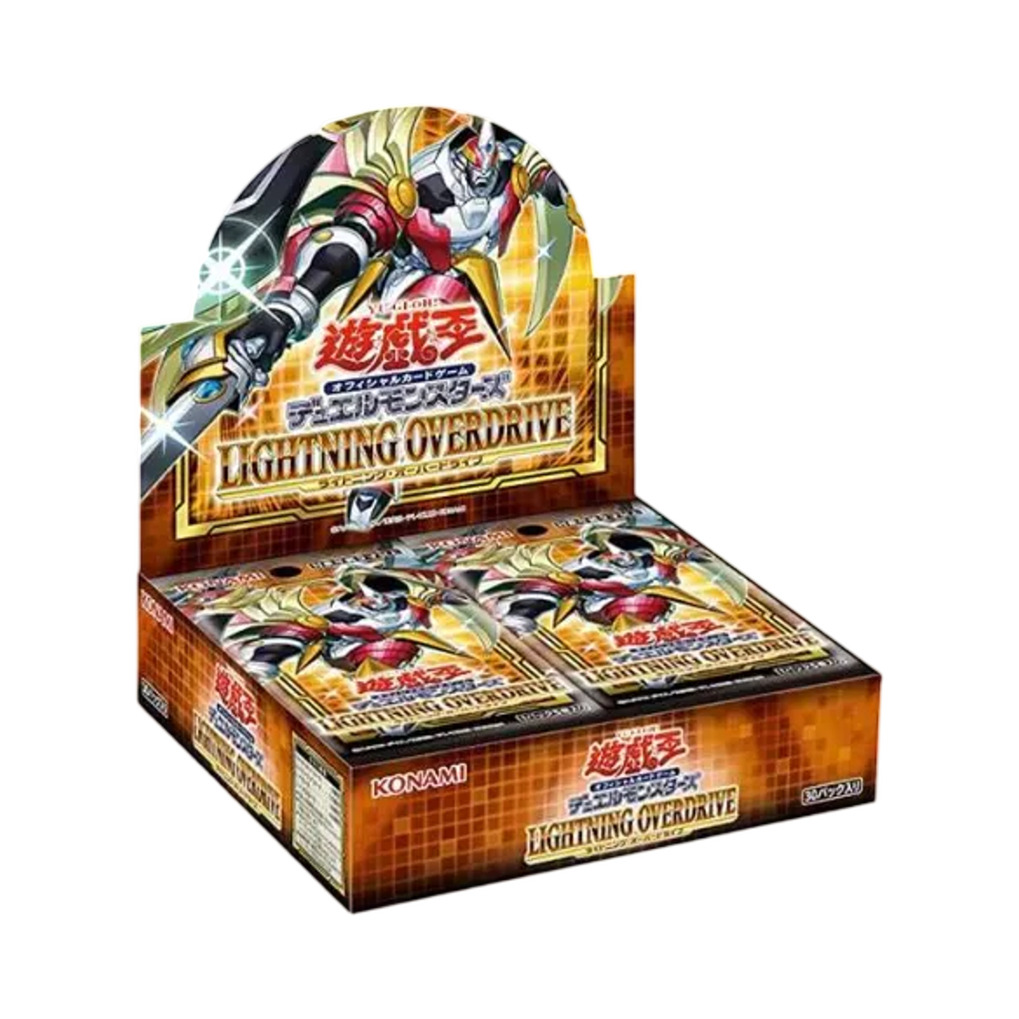 유희왕 OCG 듀얼 몬스터즈 라이트닝 오버드라이브 박스 (30팩/일어판)(Yu-Gi-Oh OCG Duel Monsters Lightning Overdrive Box (Pack of 30/Japanese Ver.))