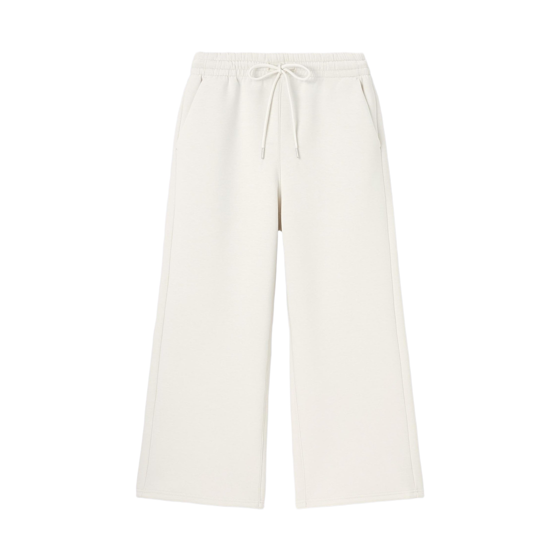 359072-30 (W) GU Puff Sweat Baggy Pants +EC Shorter Length Natural