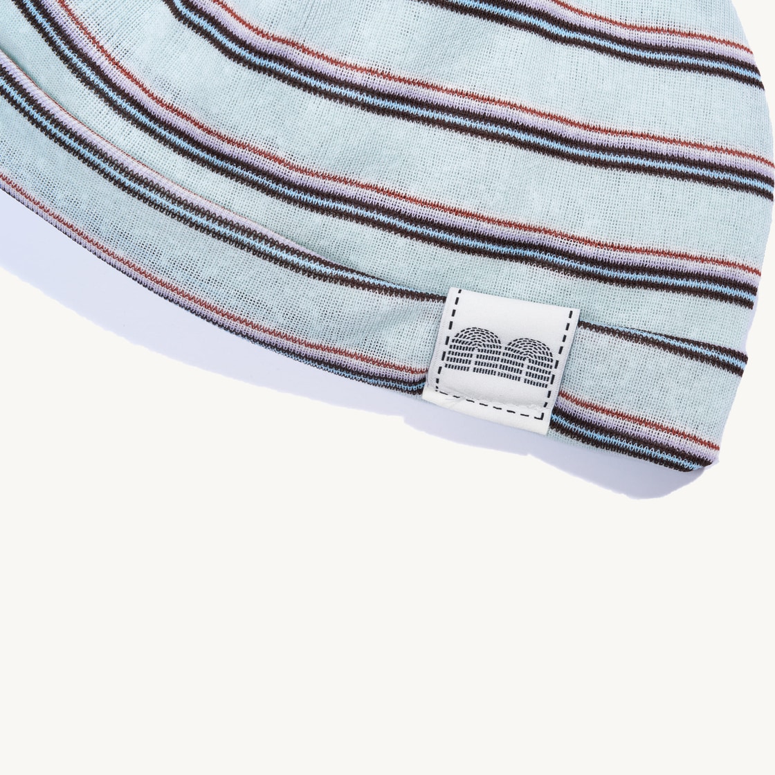 낫뉴 nn 라벨 스트라이프 비니 민트(Not New nn Label Stripe Beanie Mint) - 5