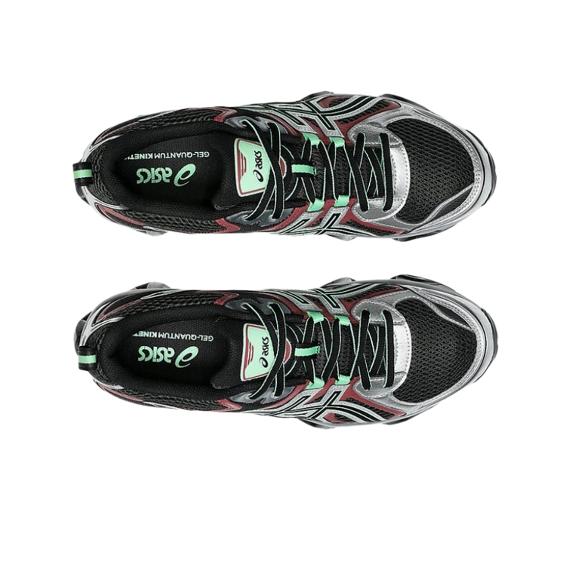 아식스 젤 퀀텀 키네틱 그래파이트 그레이 브리스킷 레드(Asics Gel-Quantum Kinetic Graphite Grey Brisket Red) - 2