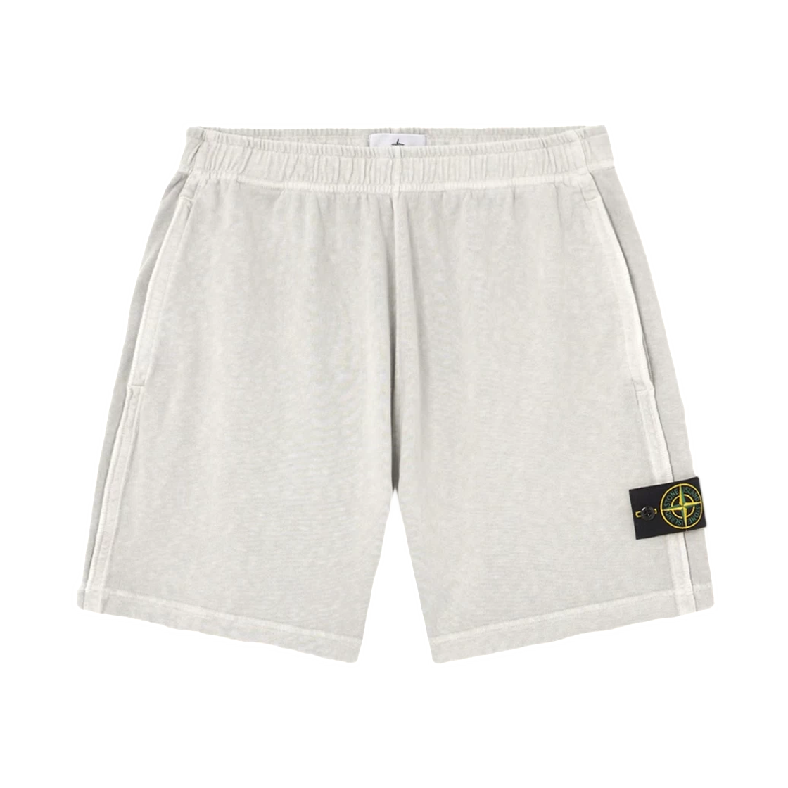 L1S1562000-14S0060-V0161 Stone Island 6200014 Malfile Fleece Old Effect Loose-Wide-Leg-Fit Jogger Shorts with Pockets - 26SS