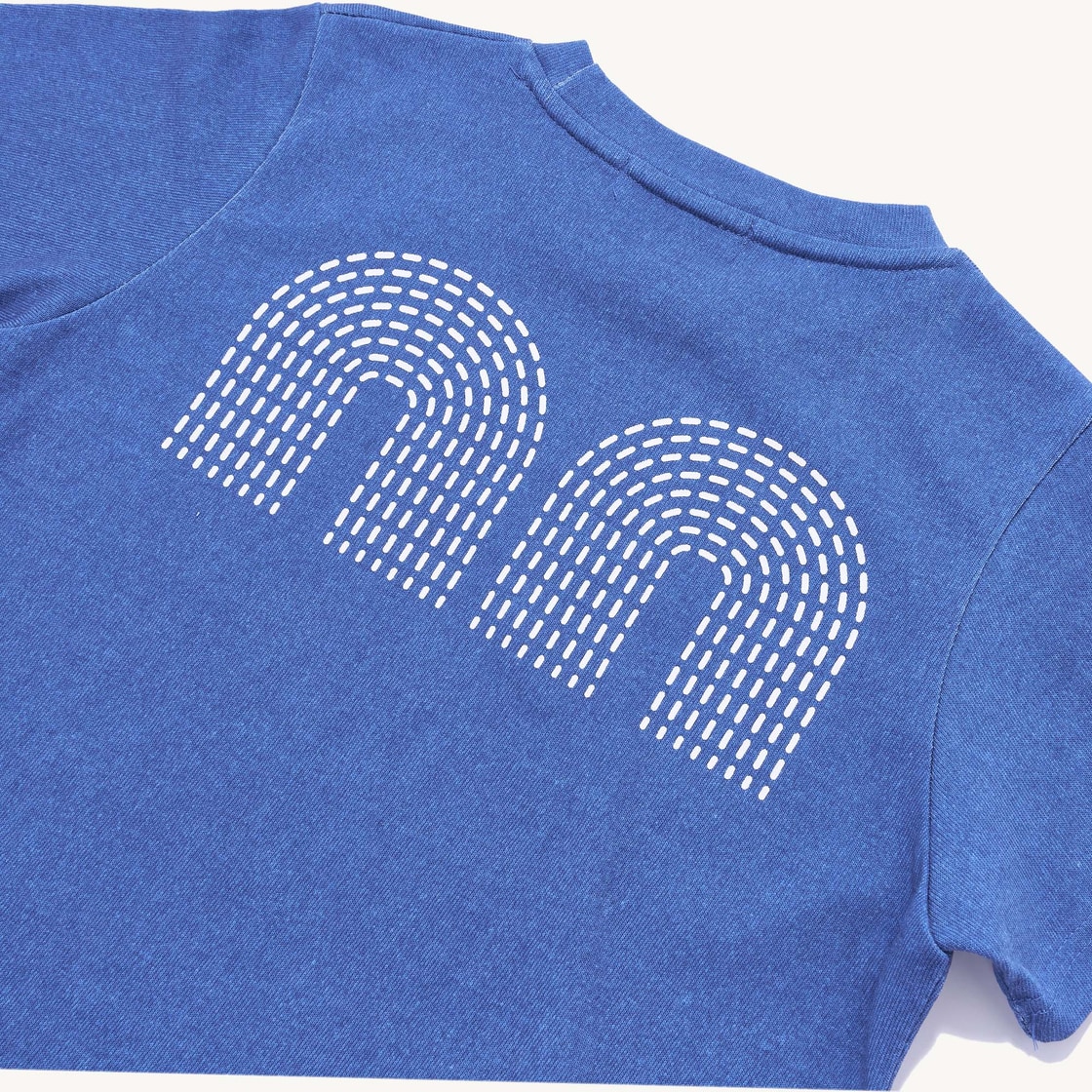 낫뉴 베이직 nn 다이드 티셔츠 블루(Not New Basic nn Dyed T-Shirt Blue) - 5