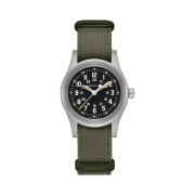 Hamilton Khaki Field Mechanical 36mm Stainless Steel Textile Strap Green Japan Edition