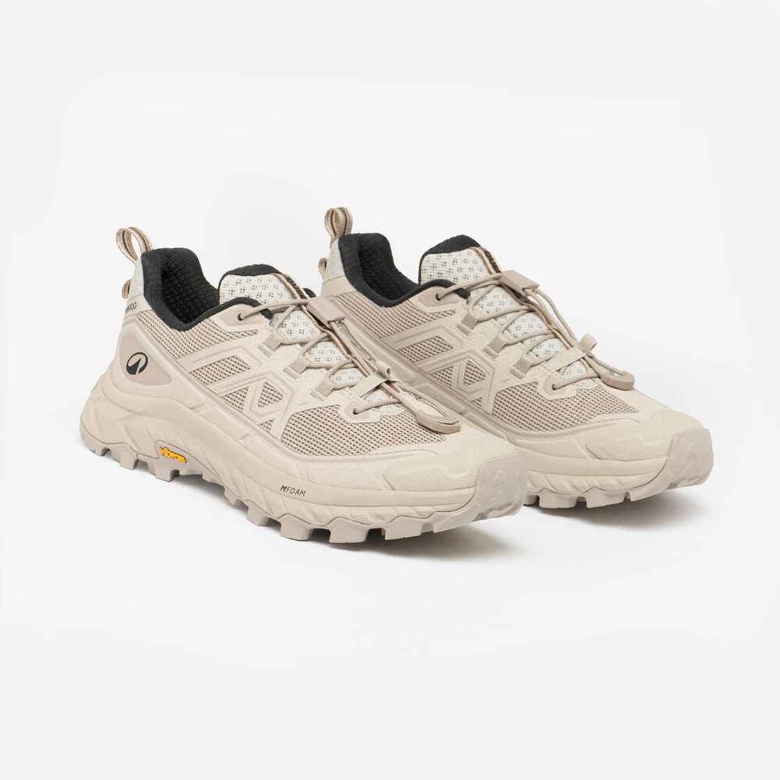 데카트론 여성 경량 단목 하이킹화 MH900 라이트 루나 베이지(DECATHLON Women's Lightweight Low Hiking Shoes MH900 Light Lunar Beige) - 2