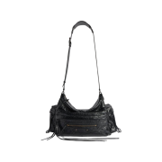 Balenciaga Le City Multipocket Crossbody Bag Medium Black