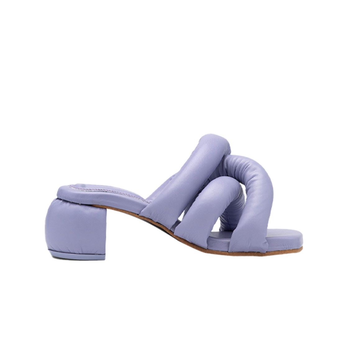 유메유메 키튼 소시지 힐 여성 샌들 라벤더(YUME YUME Kitten Sausage Heel Women'S Sandals Lavender) - 1
