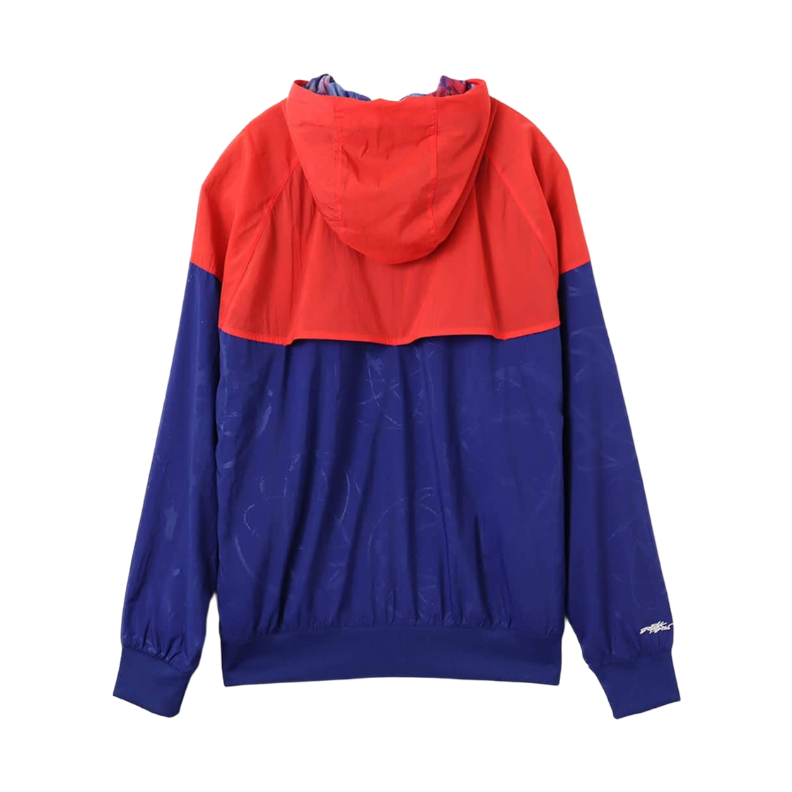 나이키 대한민국 윈드러너 브레이킹 우븐 자켓 글로벌 레드 딥 로얄 블루 (FD6845-679)(Nike Korea Windrunner Breaking Woven Jacket Global Red Deep Royal Blue (FD6845-679)) - 2
