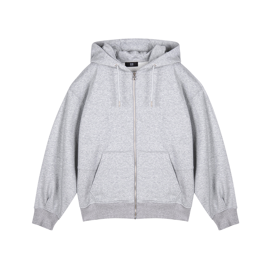 지오송지오 컬렉션 베스티어리 후드 집업 그레이 BI2TS202GY(ZIOSONGZIO COLLECTION Bestiary Hood Zip Up Grey) - 2
