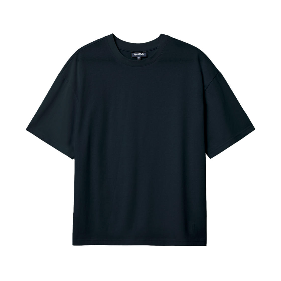 누아트스튜디오 플로우 크롭 반팔 티셔츠 블랙(NUART STUDIO Flow Crop Short Sleeve Black)