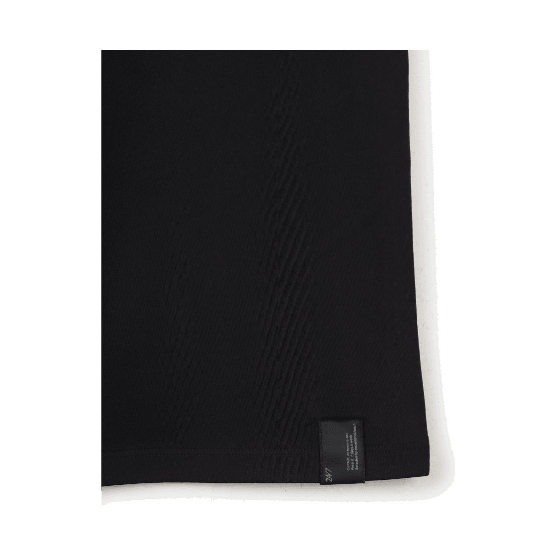 24/7 수피마 40수 아스킨 더블니스 티셔츠 블랙(24/7 Series Supima 40'S Askin Doubleness H/S Tee Black) - 5