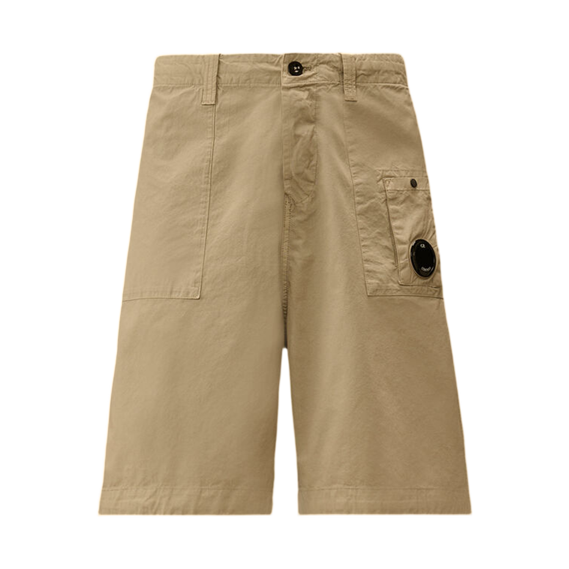 20CMBE180K110325G904 C.P. Company Micro-Reps Lens Shorts Dove Grey - 26SS