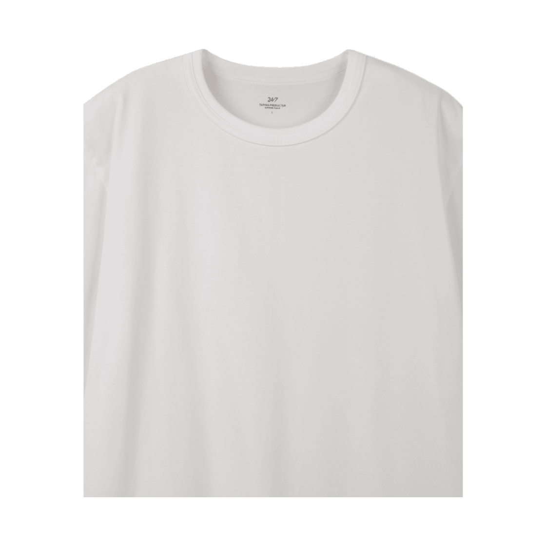 24/7 수피마 40수 아스킨 더블니스 티셔츠 화이트(24/7 Series Supima 40'S Askin Doubleness H/S Tee White) - 3