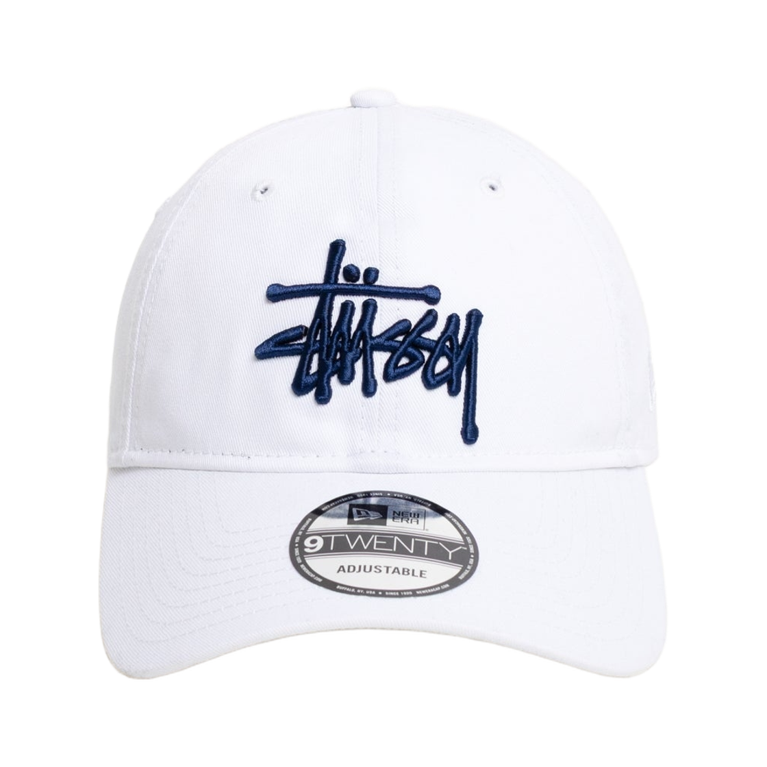 1311107 Stussy New Era 9Twenty Basic Cap White