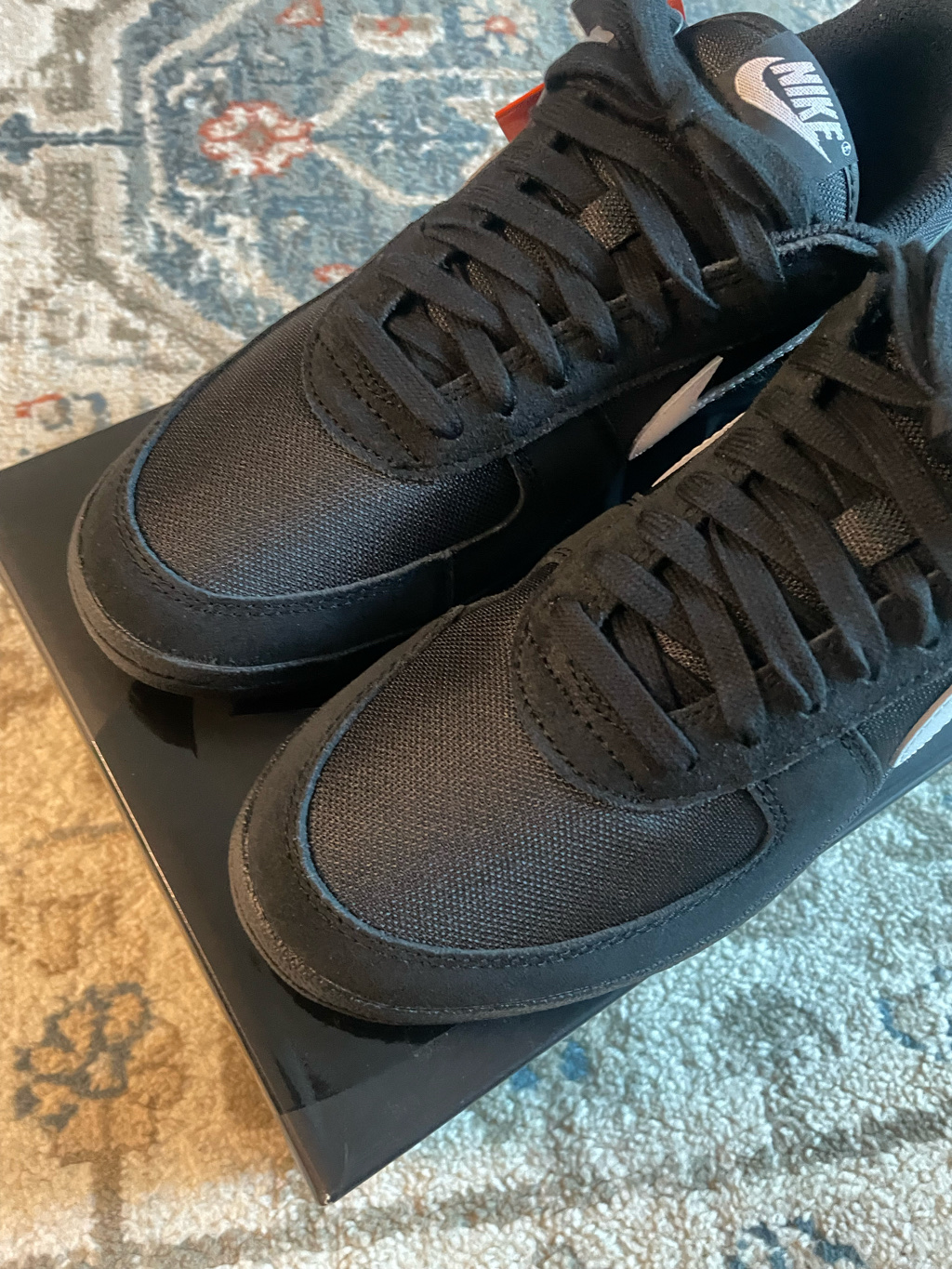 Nike Field General 82 Black White 착용 스타일 - 3