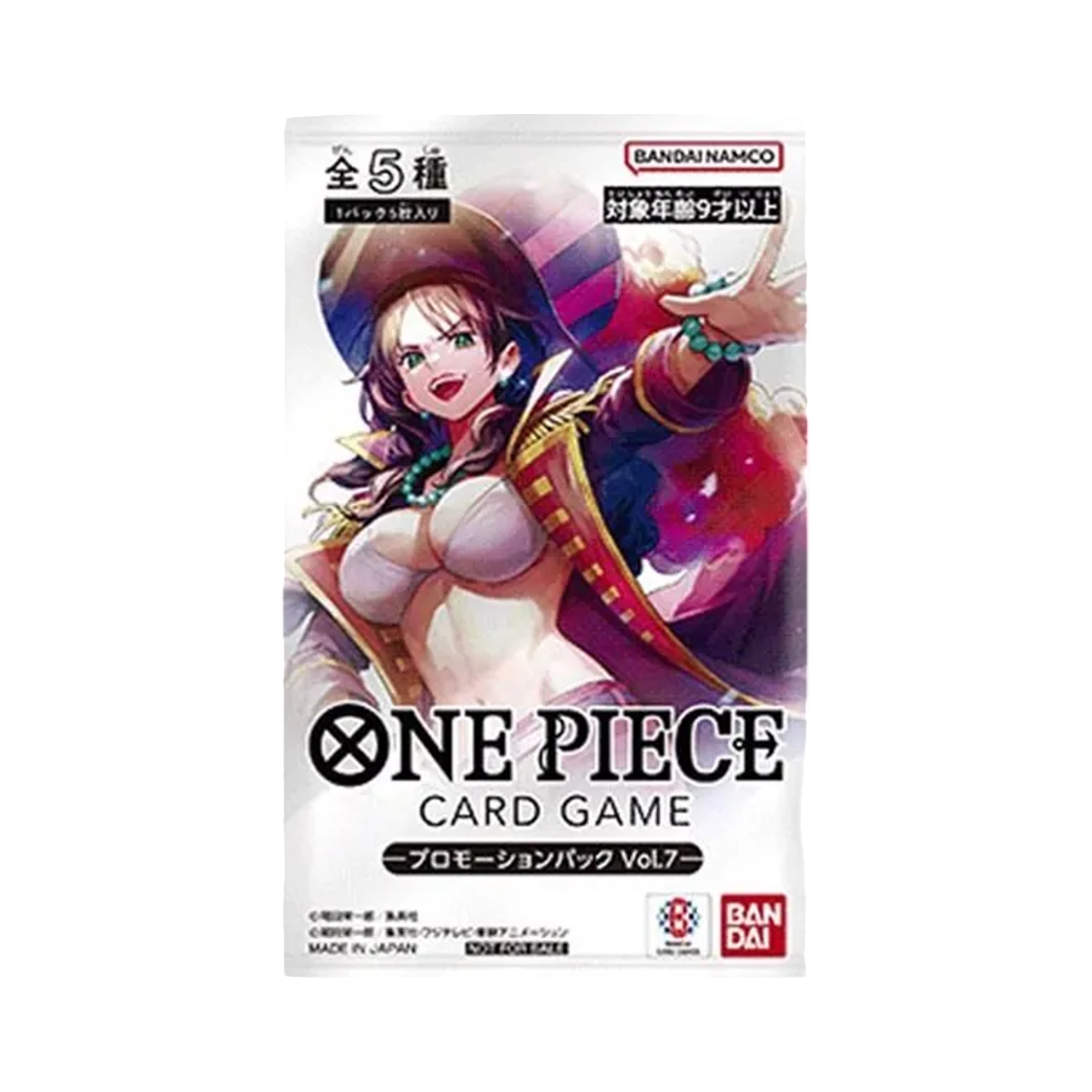 - One Piece TCG Promotion Card Promotion Pack Vol. 7 (Card of 5/Japanese Ver.)