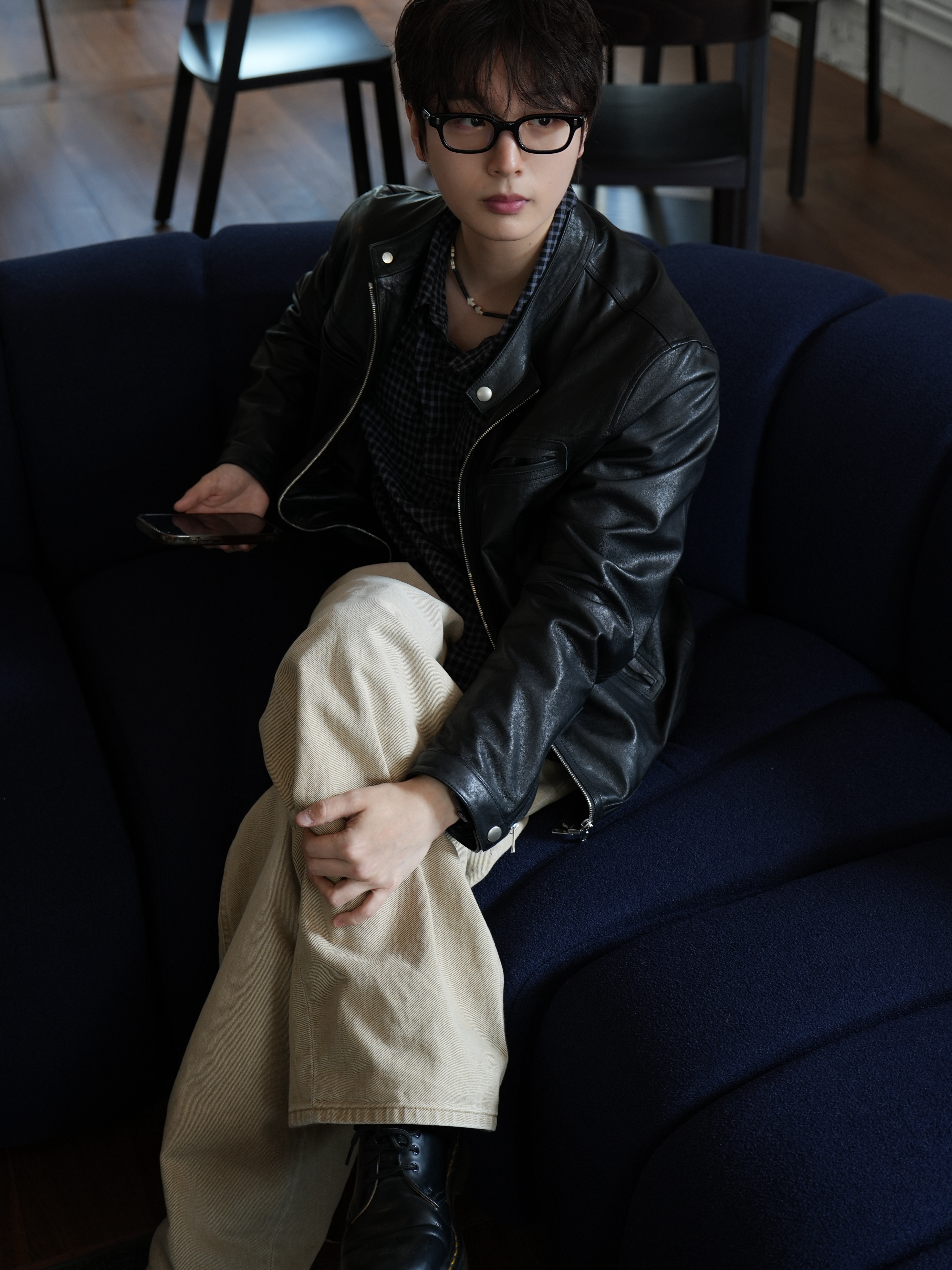 Dr. Martens 1461 Smooth Black 착용 스타일 - 2
