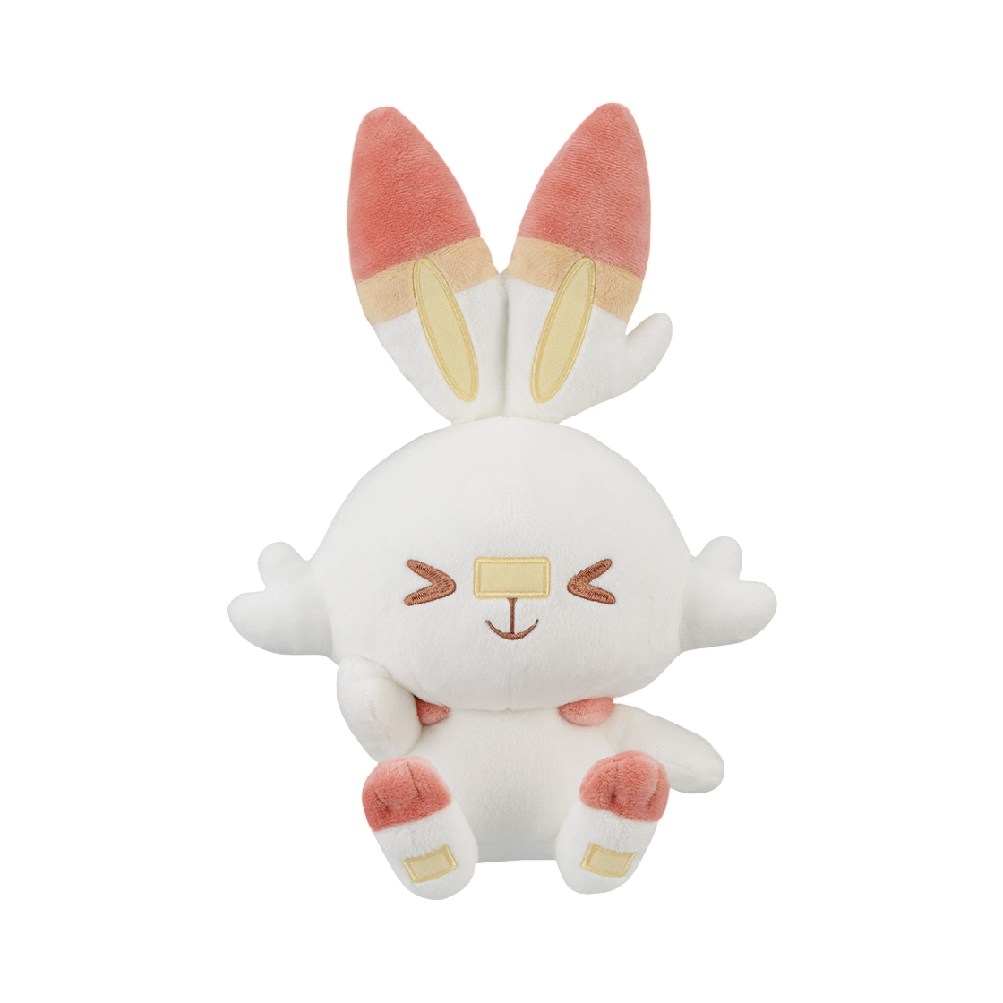 반다이 제일복권 포켓피스 어 피스풀 나이트 C상 염버니 플러시 토이(Bandai Ichiban Kuji Pokepeace A Peaceful Night C Prize Scorbunny Plush Toy)